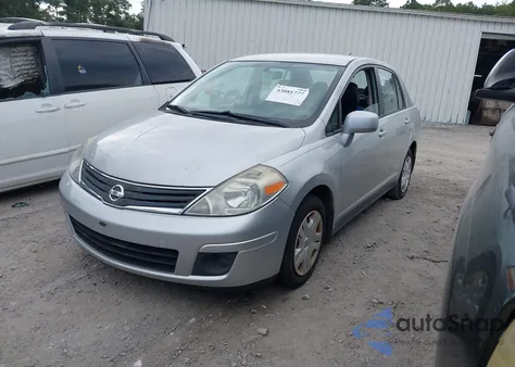 2010 Nissan Versa S/Sl из США, поврежденный, VIN 3N1BC1AP2AL431786